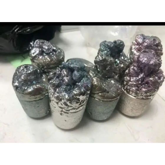 전기분해 잔류물의 처리 및 회수 테스트