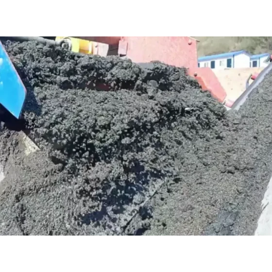 미세 입자 광미의 부양 회수 테스트