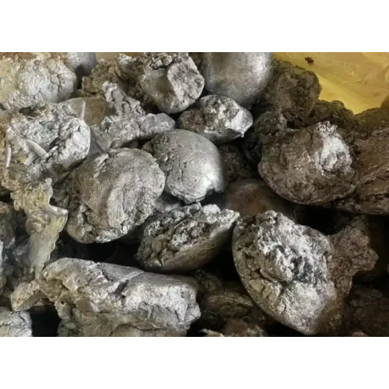 아연 침출 잔류물에서 회수 테스트