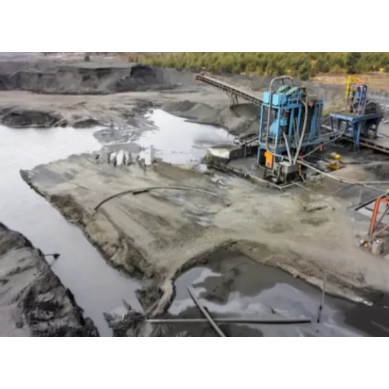 미세 입자 미네랄의 부양 테스트