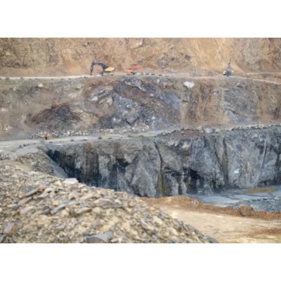 오래된 광미 연못에서 회수 테스트