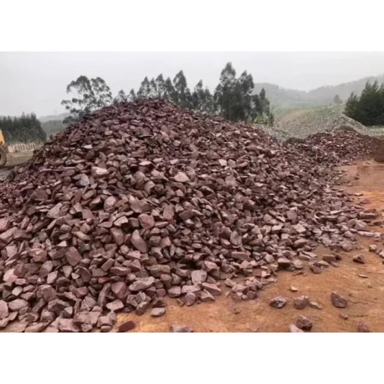 헤마타이트의 선광 테스트