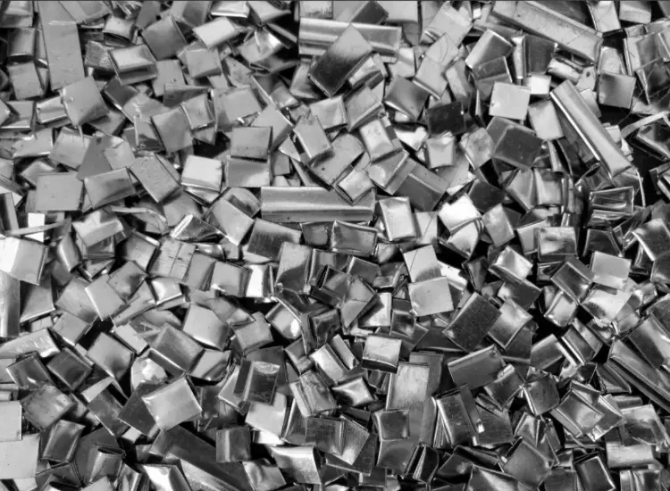 복합 폴리메탈 소재의 종합적인 회수 테스트