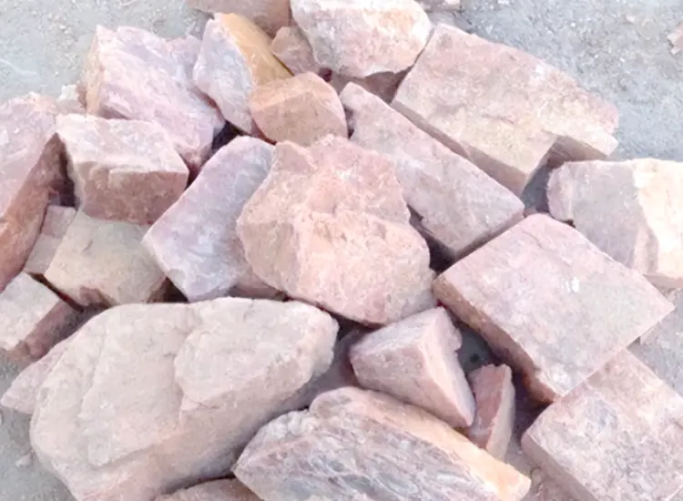 칼륨-나트륨 장석의 광물 가공 테스트