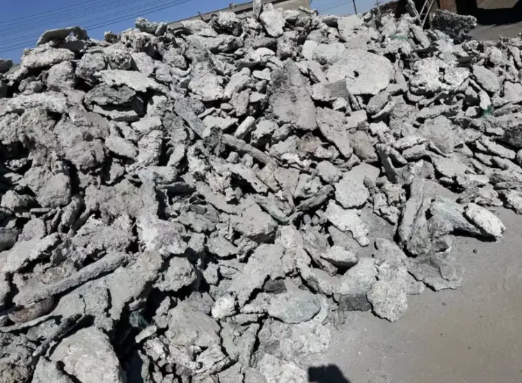 제련 폐슬래그의 종합적인 회수 테스트