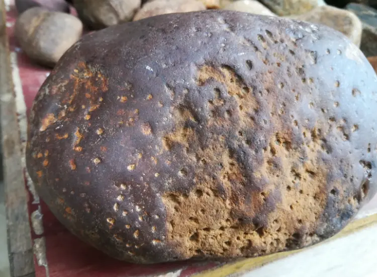 리모나이트의 선광 테스트