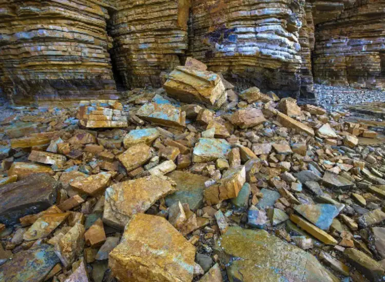 금광석의 광물 처리 테스트