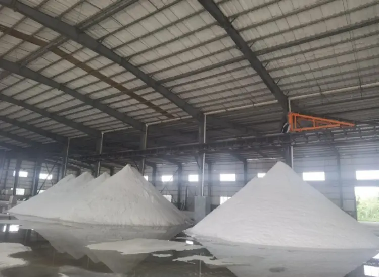 실리카 모래 산 침출 테스트