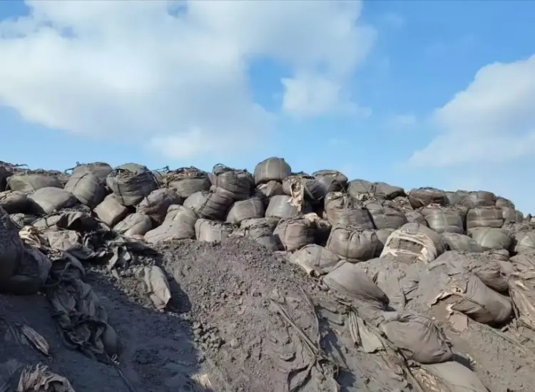 내화 철광석 농축물의 등급 농축 테스트