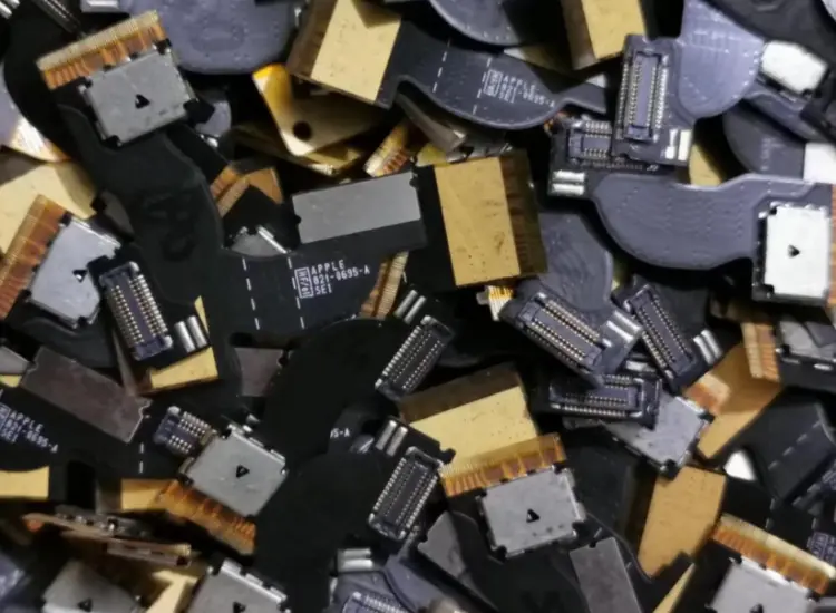 폴리메탈 전자 폐기물의 자원 회수 테스트