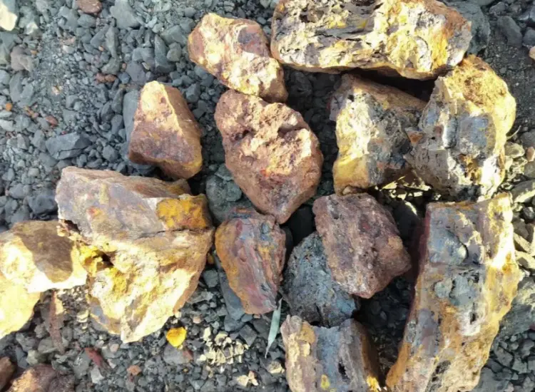 금 함유 리모나이트의 광물 처리 테스트